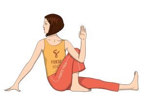 Marichi's Yoga Pose