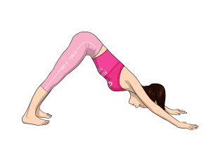 Downward Facing Dog Yoga Pose