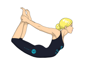 Bow Yoga Pose