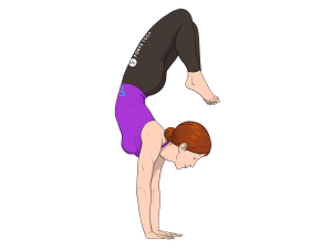 Arm Balance Scorpion Yoga Pose