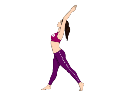 Bound Angle Yoga Pose - Forte Yoga